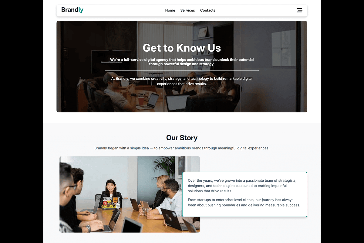 Brandly – Digital Marketing Template, a Templates & Theme by EmmanuelNdeche (Photo 11 of 12)
