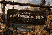 Sparkwolf: A Wanted Poster Font, a Handwritten Font by Letterhanna Studio (Thumbnail 3 of 9)