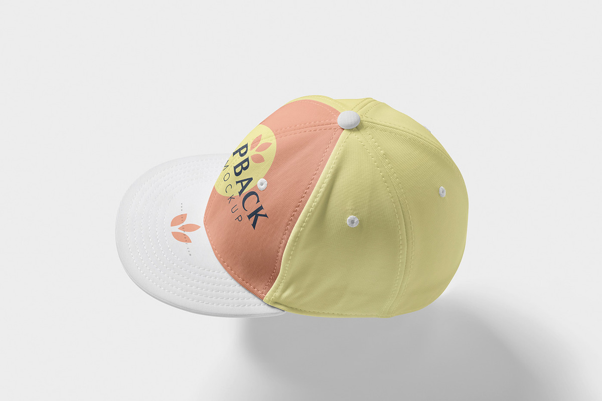 Snapback Mockups, a Hat Mockup by GfxFoundry (Photo 3 of 7)