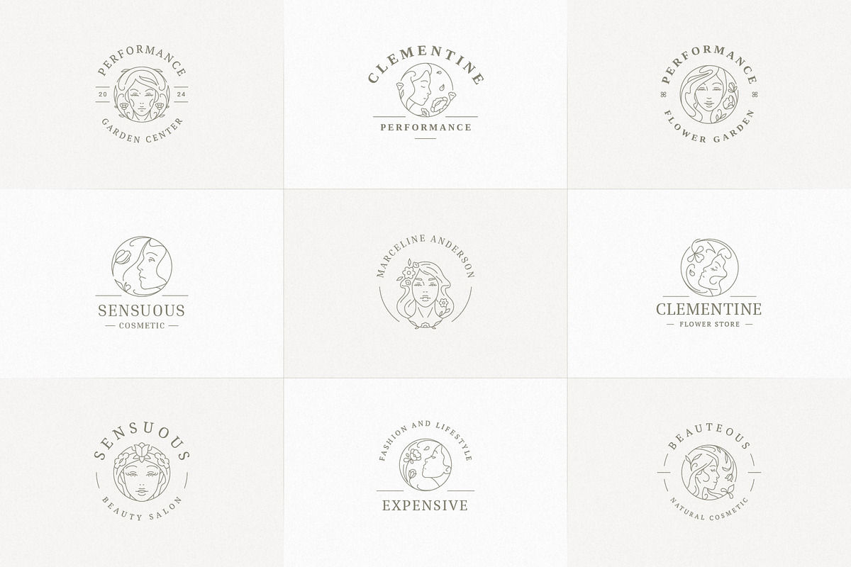 36 Elegant Logo Templates | Canva, a Branding & Logo Template by Vasya Kobelev (Photo 3 of 10)