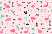 Flamingo Party, a Pattern Graphic by GooseFrol (Thumbnail 15 of 15)