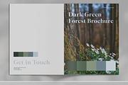 Dark Green Forest Brochure Template, a Brochure Template by Boris Cupac (Thumbnail 2 of 7)