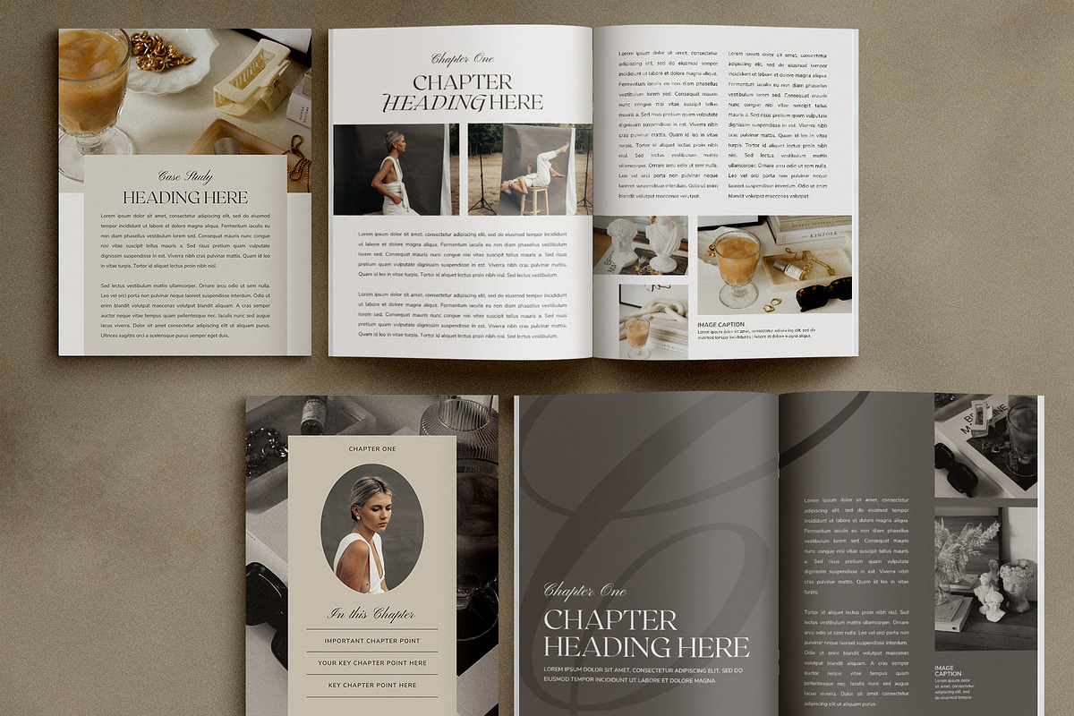 Classic Ebook Template CANVA, a Magazine Template by Studio Loire (Photo 7 of 17)