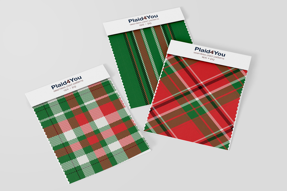#49 Christmas Background of Plaids, a Pattern Graphic by Plaid4You (Photo 5 of 11)