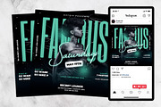 Night Club Party Flyer Template, a Flyer Template by Hotpin (Thumbnail 2 of 3)