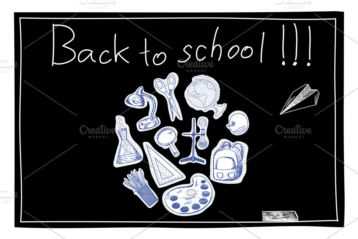 Education doodle set, an Education Illustration by Pavel Vectors (Photo 5 of 5)