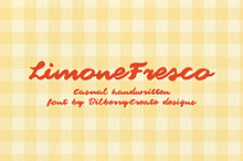 Limone Fresco Handwritten Font