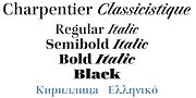 Charpentier Classicistique Pro, a Serif Font by ingoFonts (Thumbnail 2 of 12)