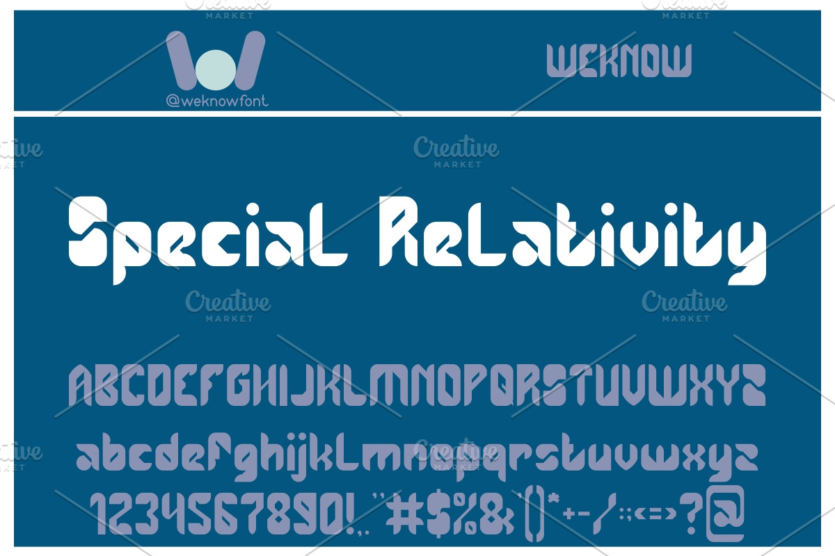 Time Machine font, a Font by weknow (Photo 4 of 5)