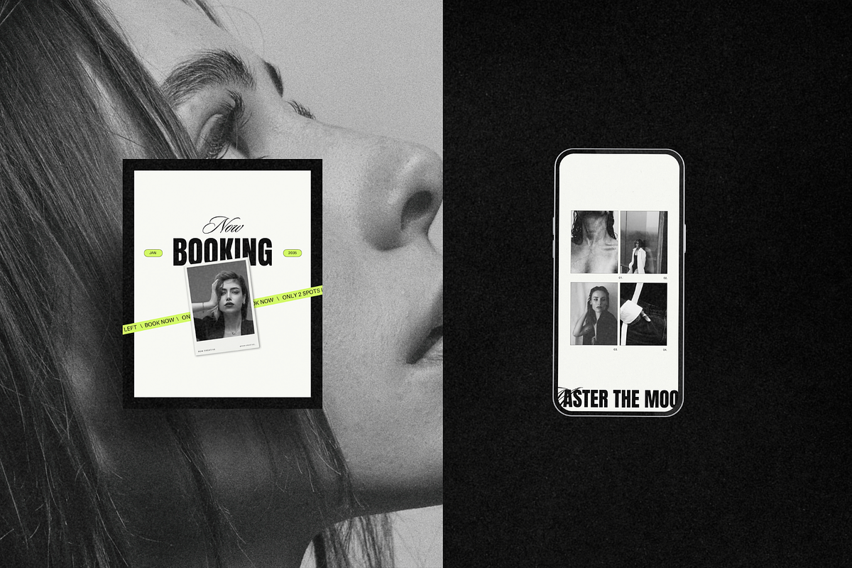 Bold Neon Social Media Templates, a Social Media Template by Row Creative (Photo 5 of 10)