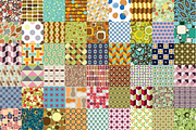 Retro patterns collection, a Pattern Graphic by marusdesign (Thumbnail 2 of 2)