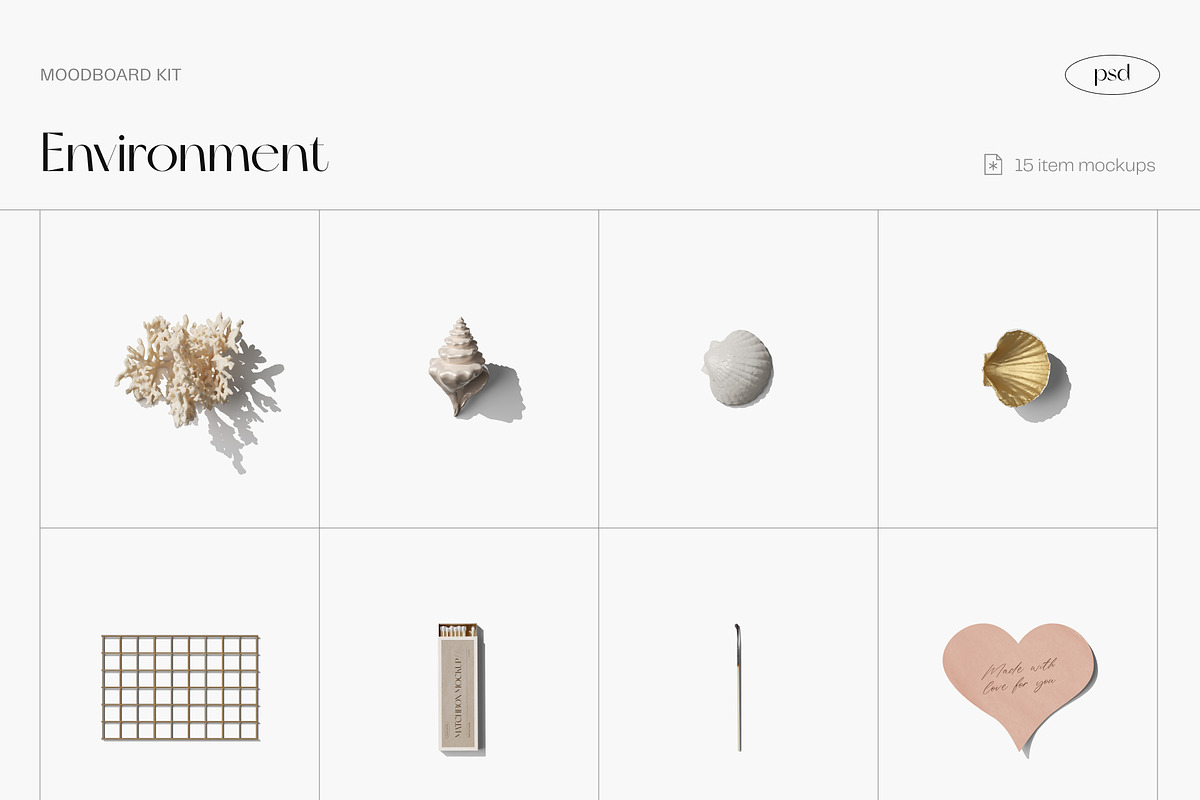 Modern moodboard mockup kit, a Product Mockup by Creatoom (Photo 21 of 23)