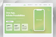 SaaS Website Landing Page, a Websites & App Template by FIBRINOSÄ (Thumbnail 6 of 6)