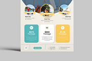 Travel Package Flyer Template, a Flyer Template by MightyDesign (Thumbnail 5 of 8)
