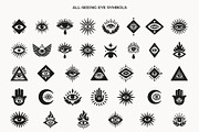 Mystical symbol illustration set, an Object Graphic by NatalieArtShop (Thumbnail 7 of 17)