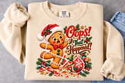Gingerbread Christmas Cookies PNG, a Seasonal Illustration by Craft Nest (Thumbnail 5 of 6)