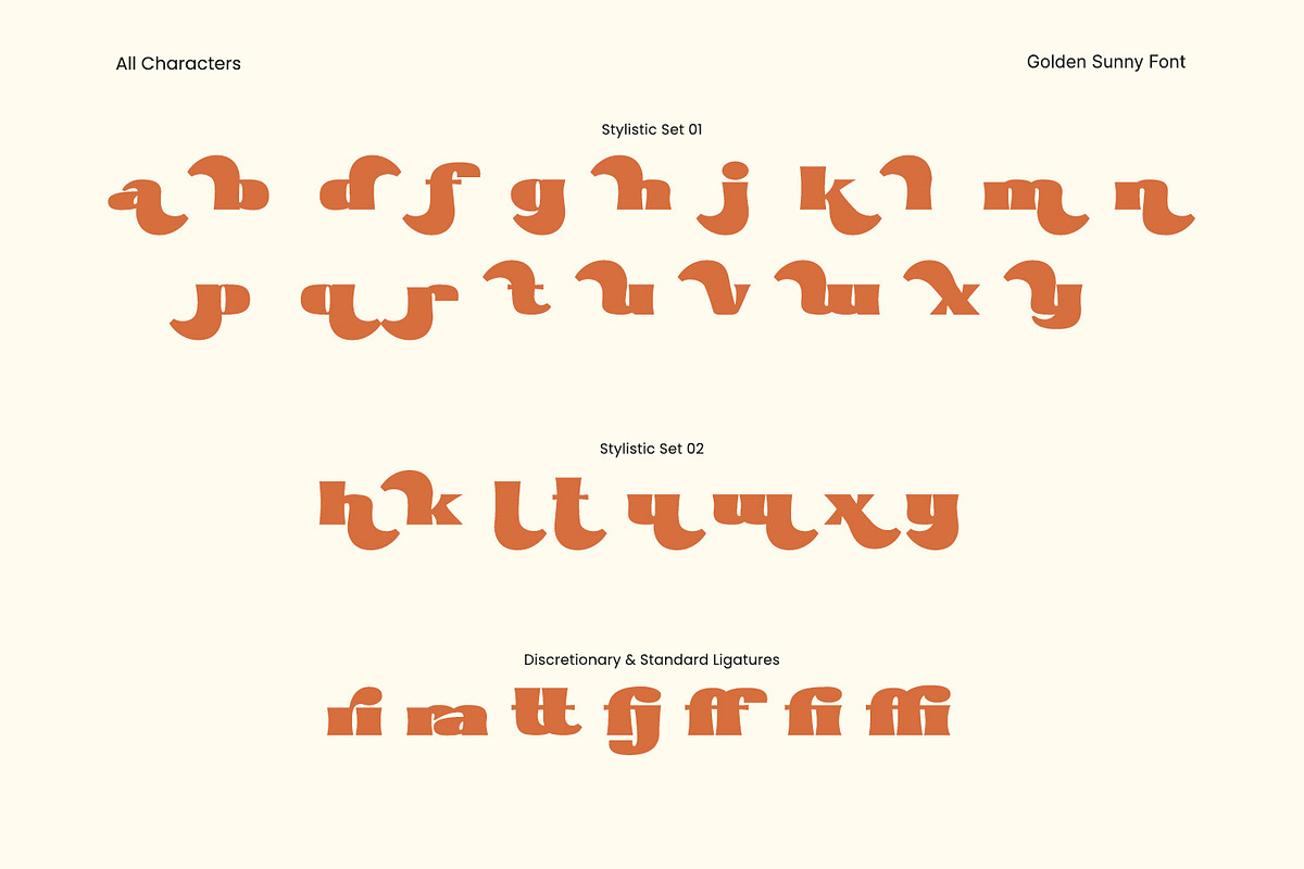 Golden Sunny, a Serif Font by yumnatype (Photo 11 of 11)