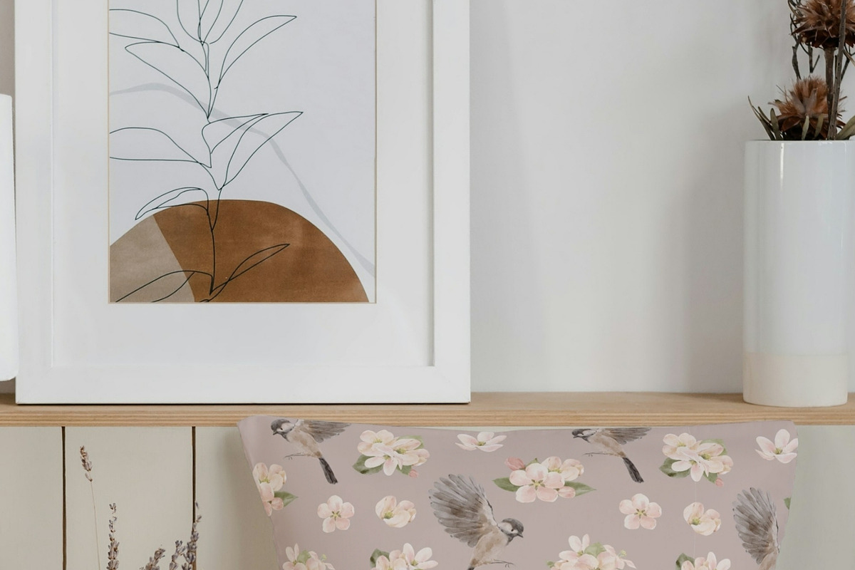 Watercolor Spring Birds & Blossoms, an Animal Illustration by Jenteva Art (Photo 11 of 17)