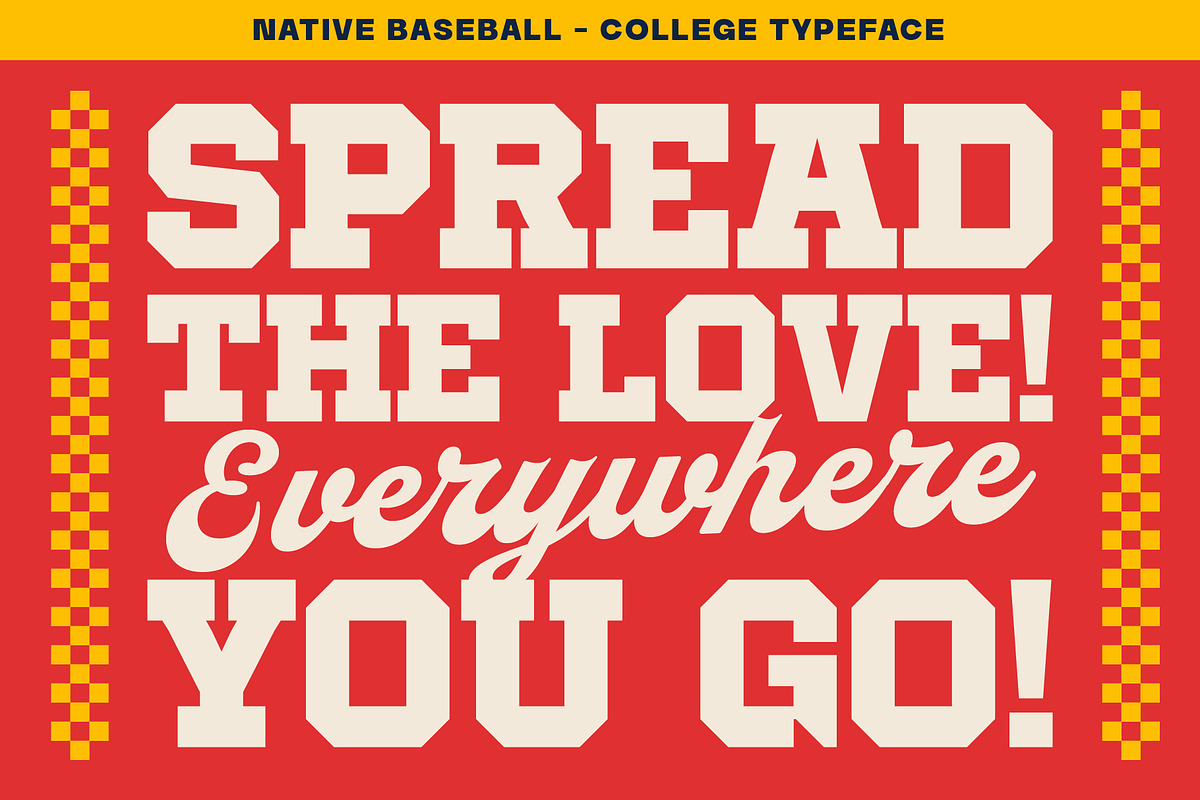 Native Baseball - Font Duo, a Slab Serif Font by The Native Saint Club (Photo 2 of 16)