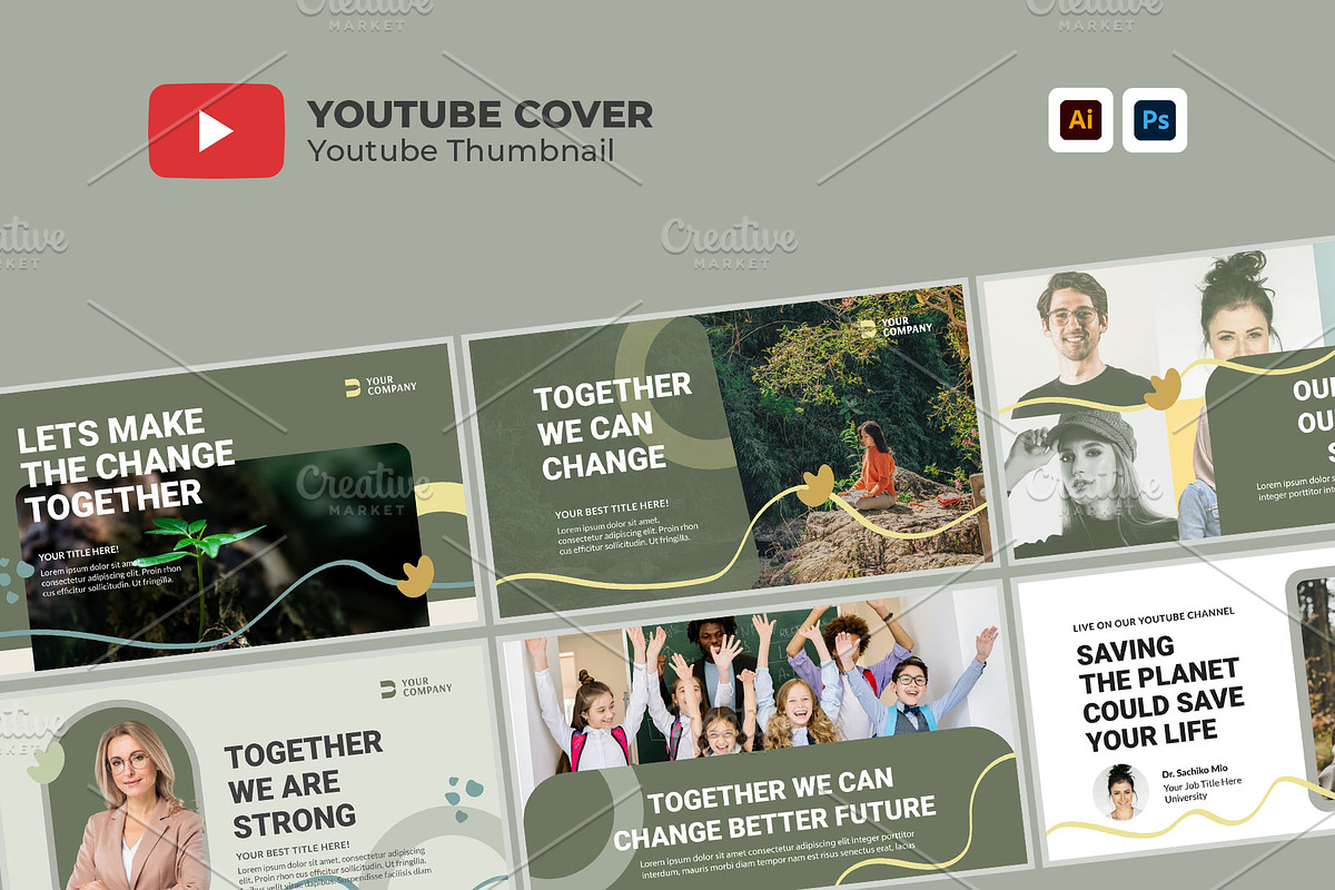 Better Future - Youtube Thumbnail, a Social Media Template by hekenostudio (Photo 1 of 8)