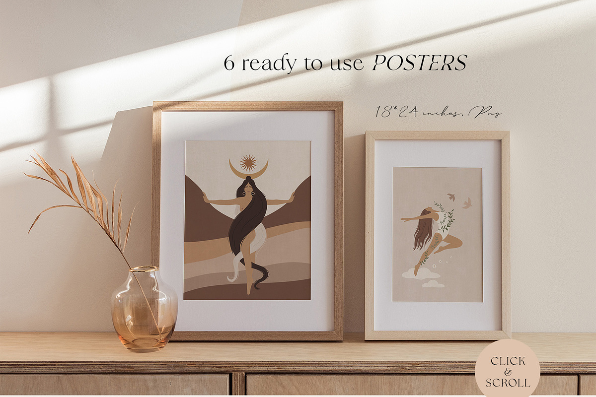 Woman Self-care collection, a Healthcare Illustration by Alisovna (Photo 9 of 14)