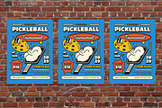 Cartoon Pickleball Tournament Flyer, a Flyer Template by Aiyari Graphic (Thumbnail 3 of 3)