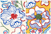 Mediterranean Bold Flower Pattern, a Pattern Graphic by likorbut (Thumbnail 9 of 13)