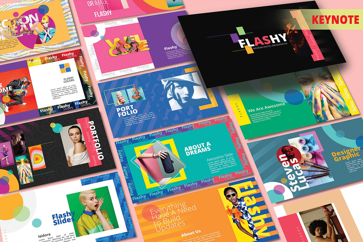 Flashy - Colorfull Keynote, a Presentation Template by TypeMakers