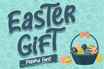 Easter Gift - Display Font, a Handwritten Font by alifryanzulfikar
