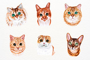 39 Realistic Watercolor Cat Portrait, an Animal Illustration by ArtbyHien (Thumbnail 4 of 8)