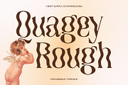 Quagey Rough, a Sans Serif Font by Craft Supply Co. (Thumbnail 1 of 8)