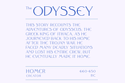 Olympus Font Family, a Serif Font by Hemphill Co (Thumbnail 12 of 14)