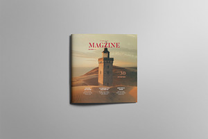 Multipurpose Square Magazine