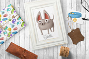 Funny dogs characters, an Illustration by Anastasiya Klempach (Thumbnail 3 of 8)