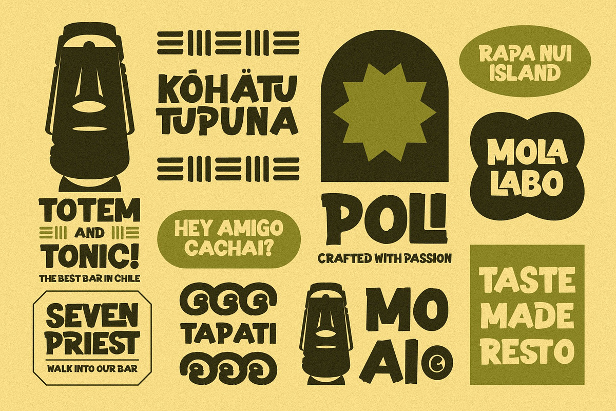 Doodzen, a Sans Serif Font by graphicook (Photo 8 of 10)