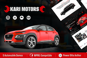 KariMotors CarRepair Wordpress Theme, a WordPress Template by ThemesRain