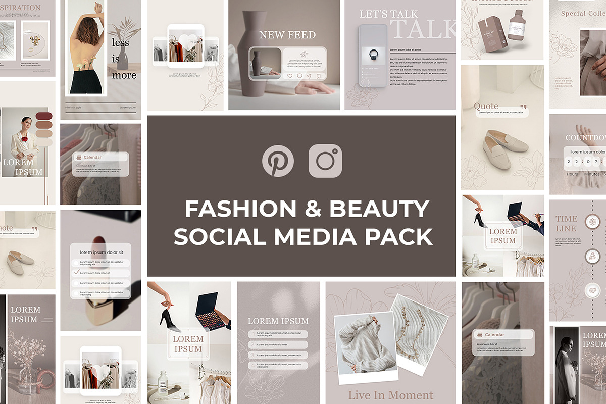 Social Media Template | For Fashion, a Social Media Template by Artemis-products (Photo 1 of 8)