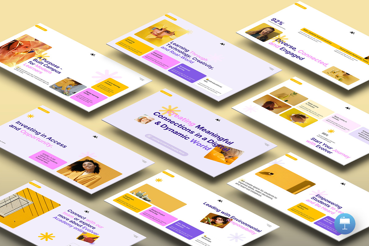 Modern Company Profile Presentation, a Presentation Template by evgenystudio (Photo 8 of 8)