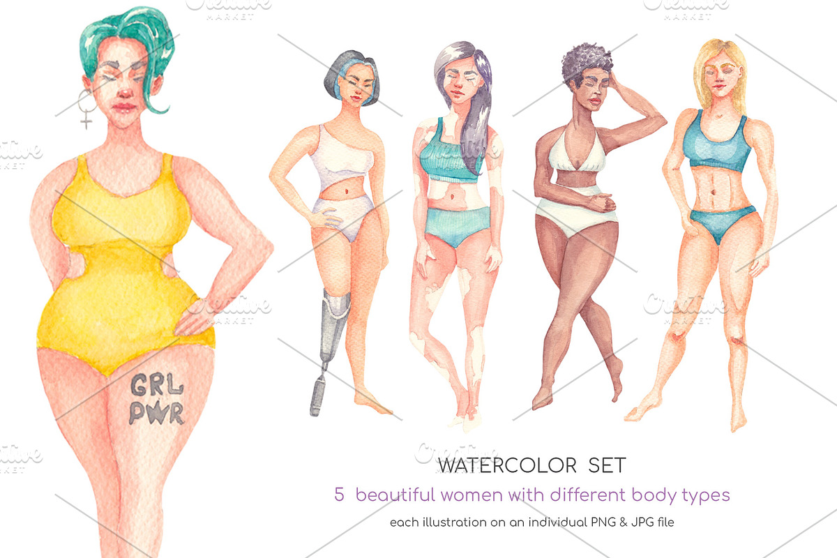 All bodies are beautiful, a Person Illustration by Tabiti (Photo 2 of 16)