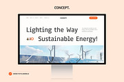 Solar & Renewable Energy Elementor, a WordPress Template by SLAB! Design (Thumbnail 3 of 5)