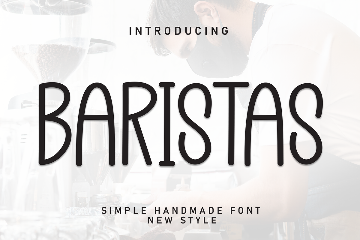 Baristas | Script Font, a Script Font by Scratchones (Photo 1 of 7)
