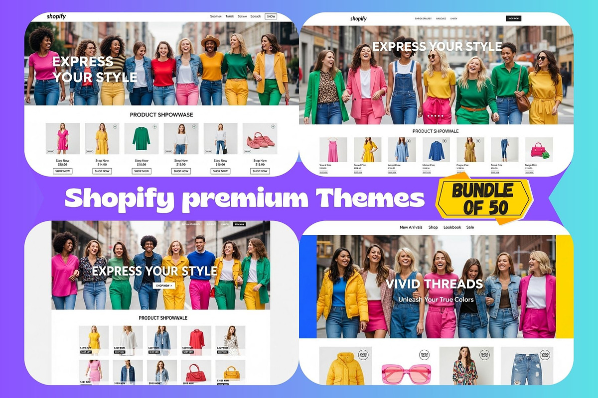 Shopify Premium Themes Bundle 50, a Shopify Template by Aban's World (Photo 50 of 60)