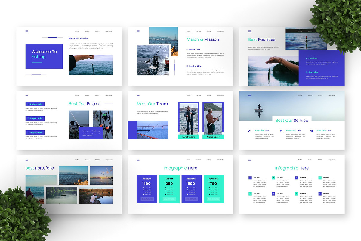 Fishing - Sport Google Slide preview 2