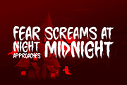 Bloody Echoes Typeface, a Handwritten Font by Seemly Fonts (Thumbnail 3 of 5)
