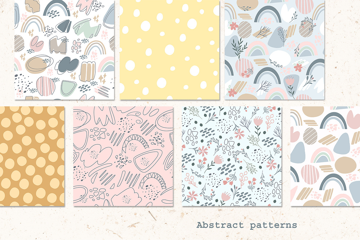 Kids patterns. Bundle patterns., a Pattern Graphic by Lesya Skripak (Photo 12 of 15)