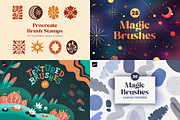 Procreate Brushes Bundle, a Brush Add-On by Moon House Shop (Thumbnail 2 of 25)