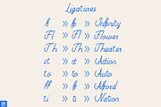 Pistia - Script Typeface, a Script Font by Nouric Design (Thumbnail 18 of 19)