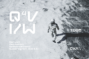 Egba Futuristic Tech Font, a Font by baqoos (Thumbnail 2 of 10)