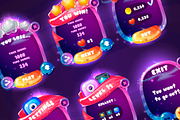Space cartoon game assets set, a Templates & Theme by JUBO (Thumbnail 1 of 3)