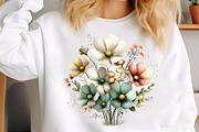 Spring wildflower clipart, an Illustration by SinaCreation (Thumbnail 9 of 11)